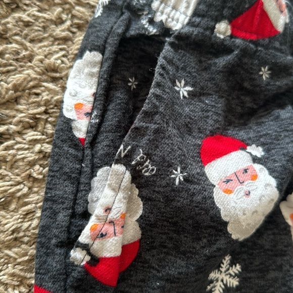 Santa pajama bottom joggers - Picture 4 of 5